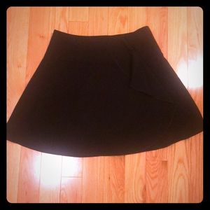 Ann Taylor Loft black A-line skirt NWT size 10